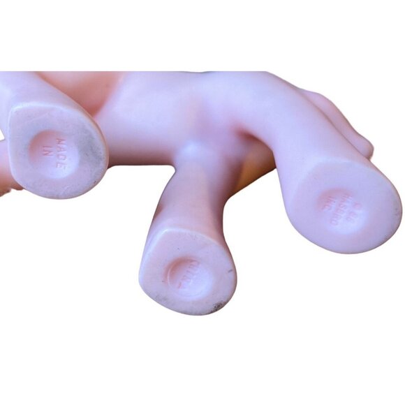 Vintage 1984 My Little Pony Flutterbye Pegasus Yellow Hair Pink Body Figurine - Picture 13 of 13